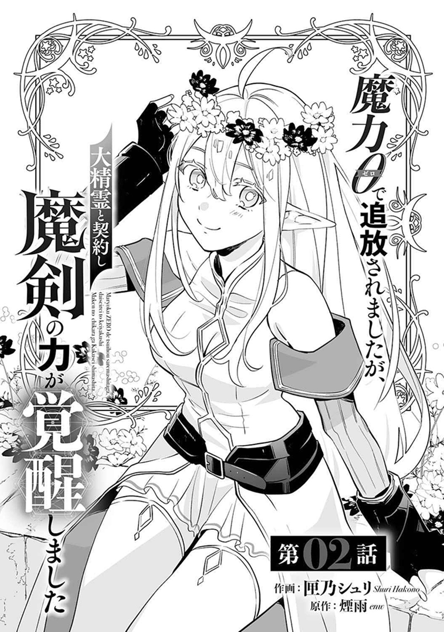 0 Magic, a High Spirit, and a Demonic Sword Chapter 2 page 3