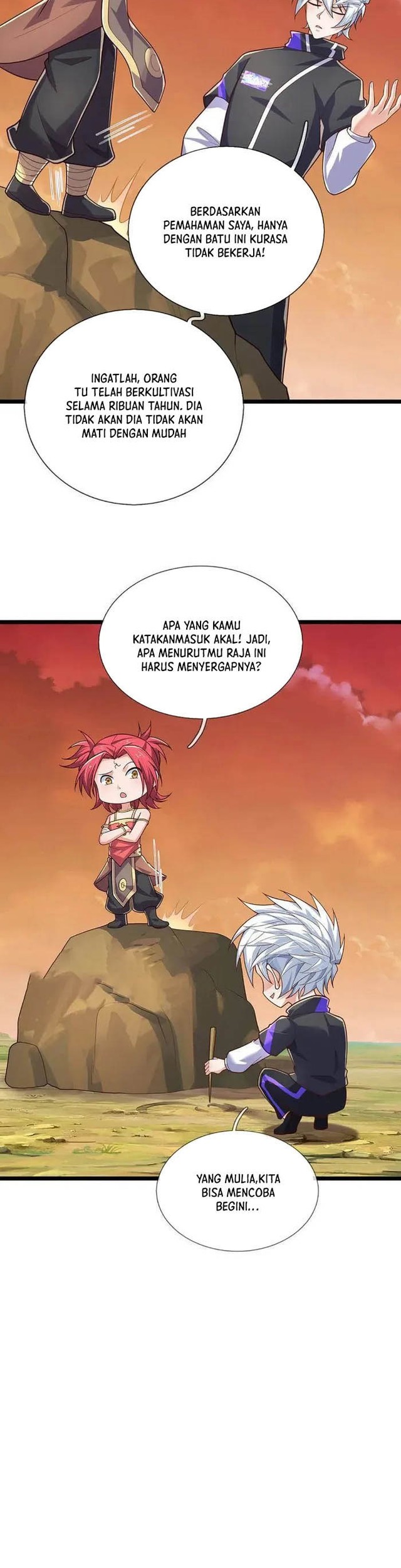100.000 Layers Of Body Refining: I Raise All Emperor Chapter 392 page 18