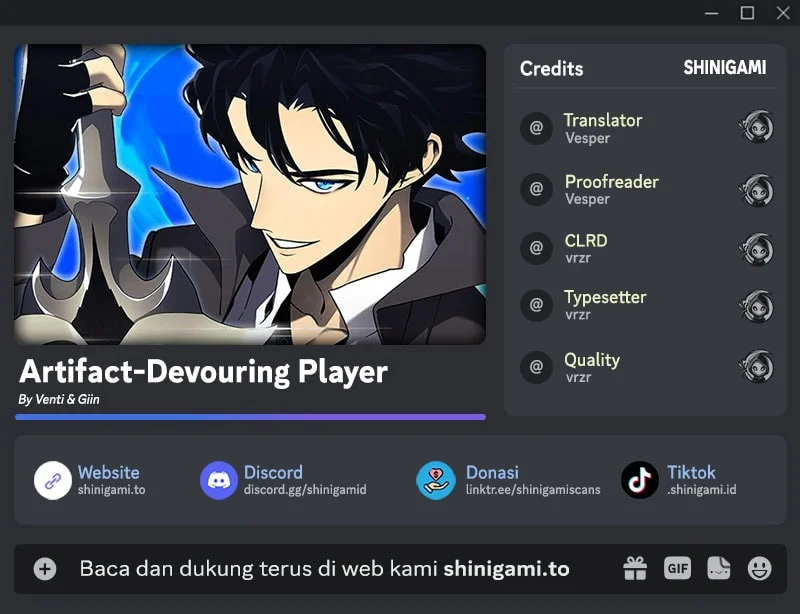Komik Artifact-Devouring Player Chapter 42 gambar 1