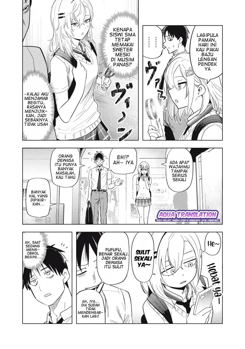 Asa no Tsuukin Densha de, Yatara to Hanashikakete Kuru Joshikousei. Chapter 5 Gambar 5