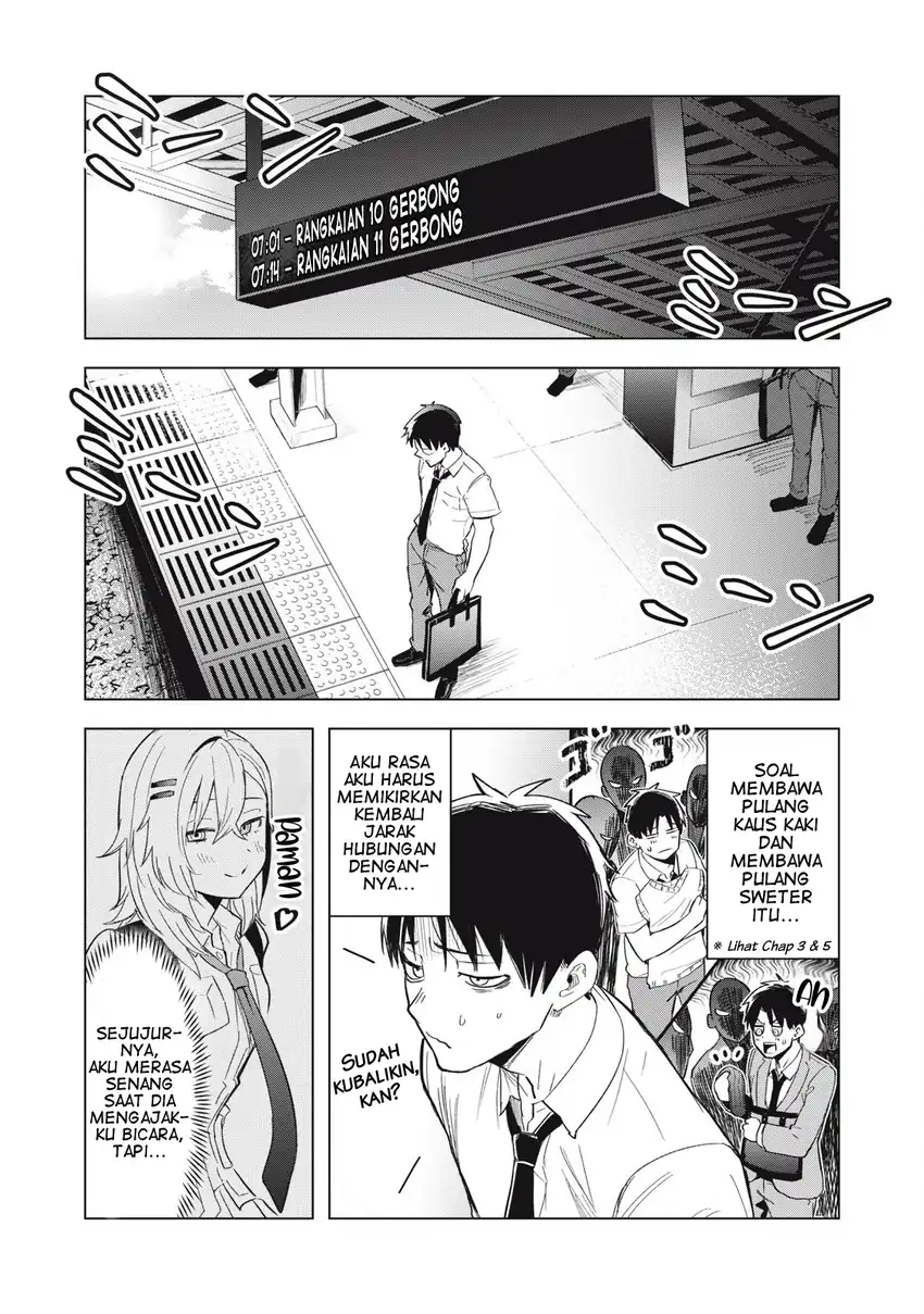 Asa no Tsuukin Densha de, Yatara to Hanashikakete Kuru Joshikousei. Chapter 6 Gambar 3
