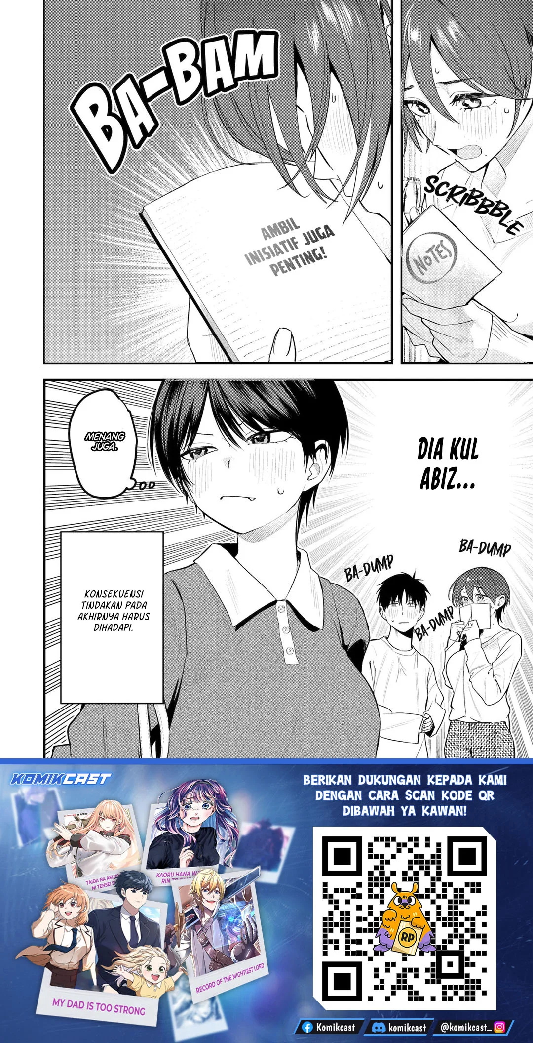 Boyish Kanojo ga Kawai-sugiru Chapter 46 page 17