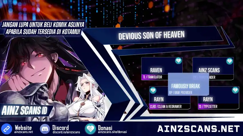 Komik Devious Son Of Heaven Chapter 171 gambar 1