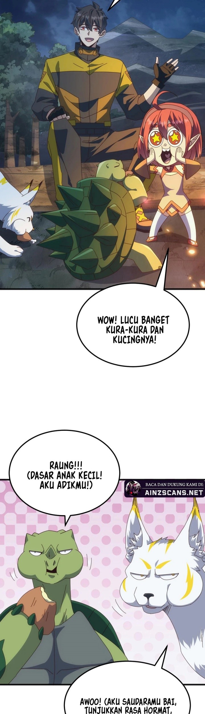 Domestication of Divine Beasts at the Beginning Chapter 34 page 4