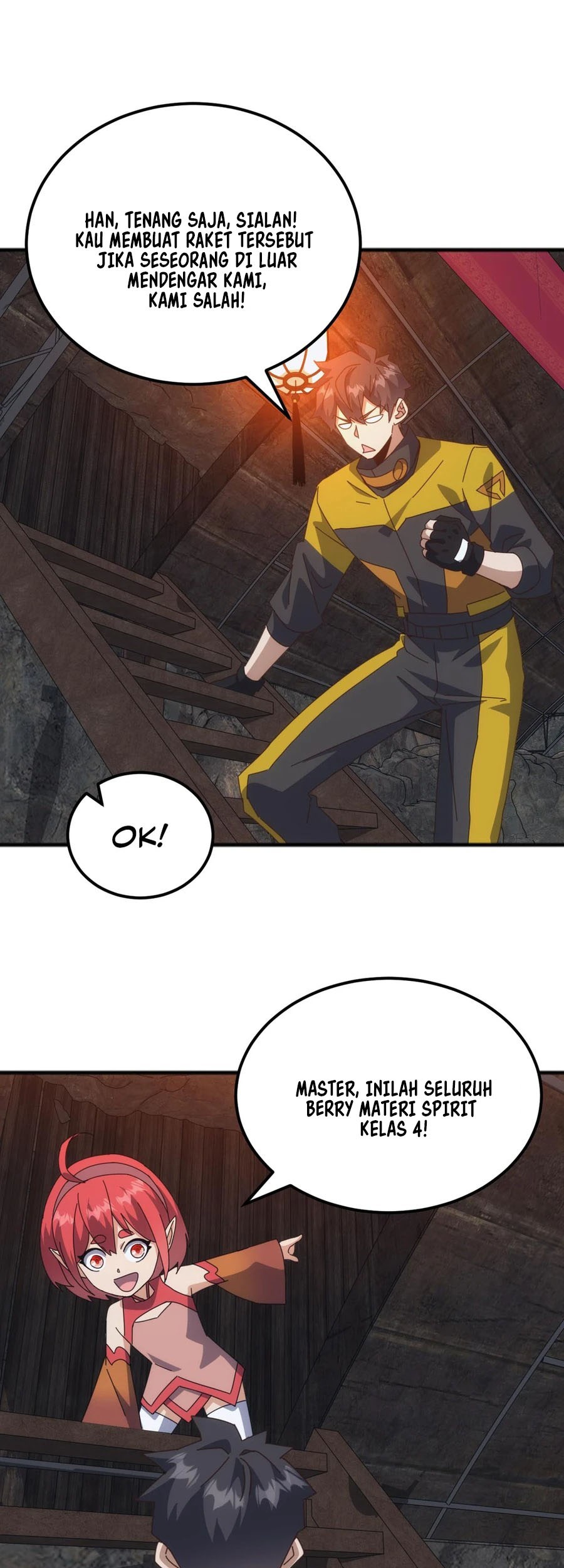 Domestication of Divine Beasts at the Beginning Chapter 35 page 36