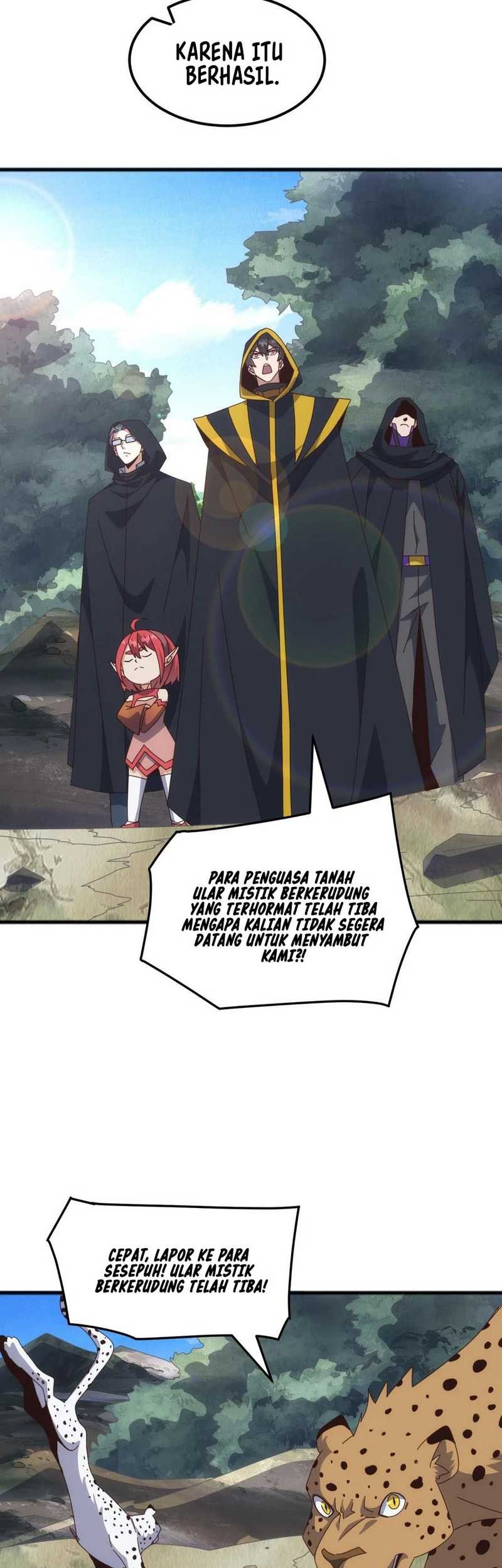 Domestication of Divine Beasts at the Beginning Chapter 36 page 28