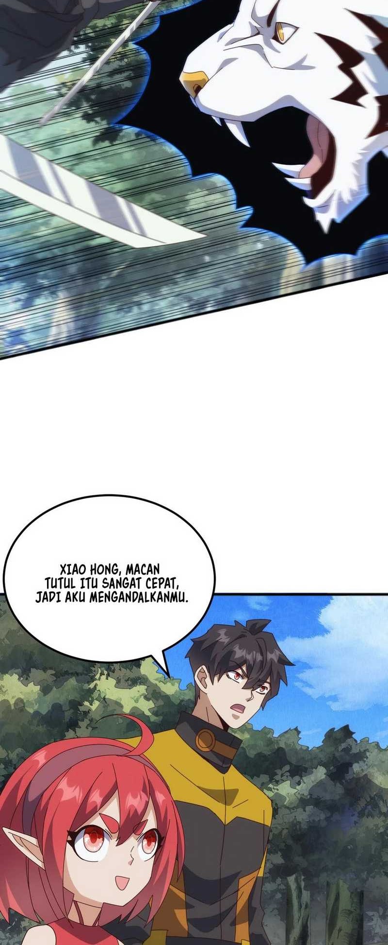 Domestication of Divine Beasts at the Beginning Chapter 36 page 35
