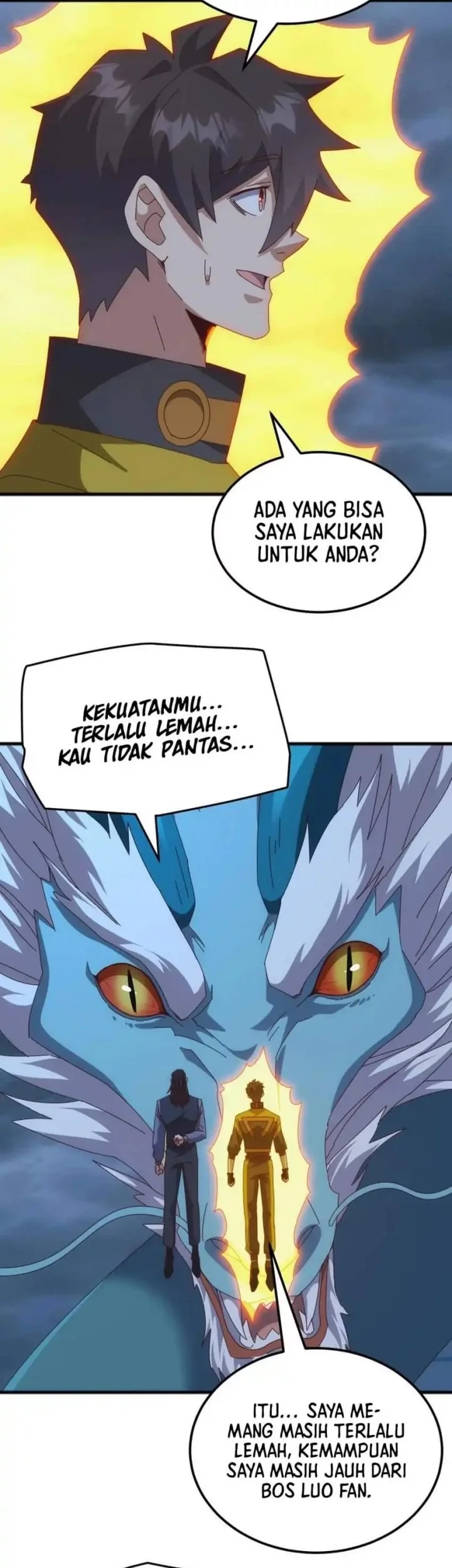 Domestication of Divine Beasts at the Beginning Chapter 46 page 35
