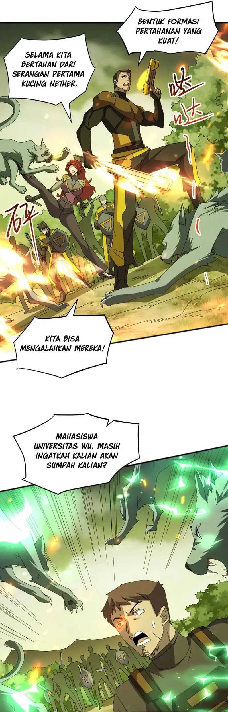 Domestication of Divine Beasts at the Beginning Chapter 5 page 32