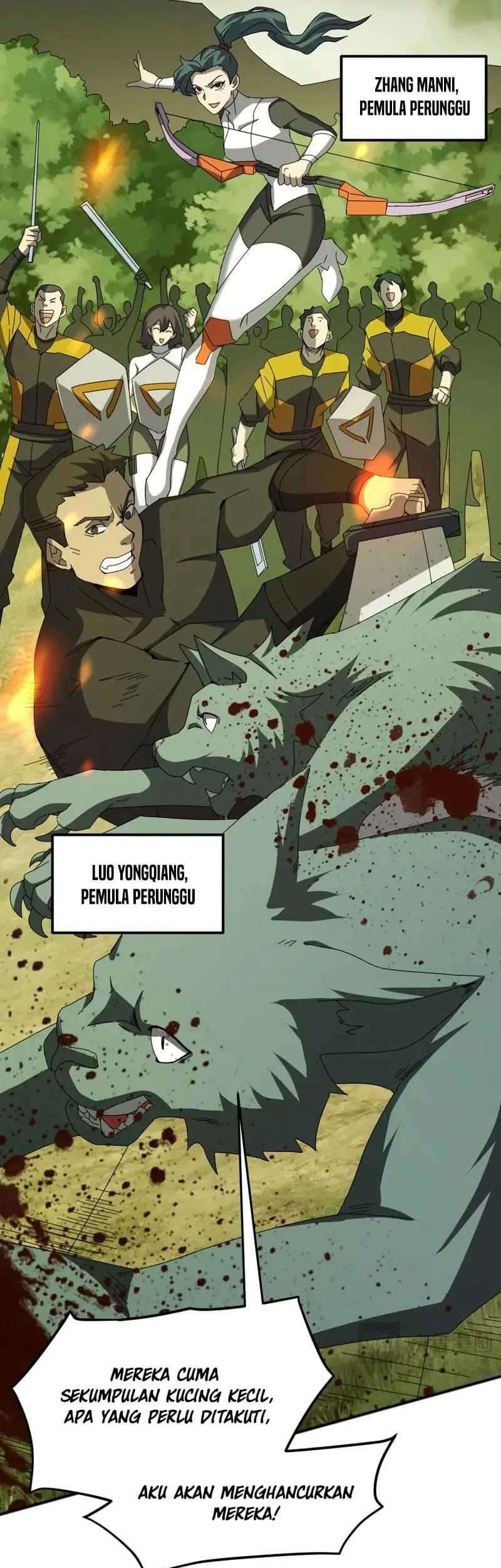Domestication of Divine Beasts at the Beginning Chapter 5 page 36