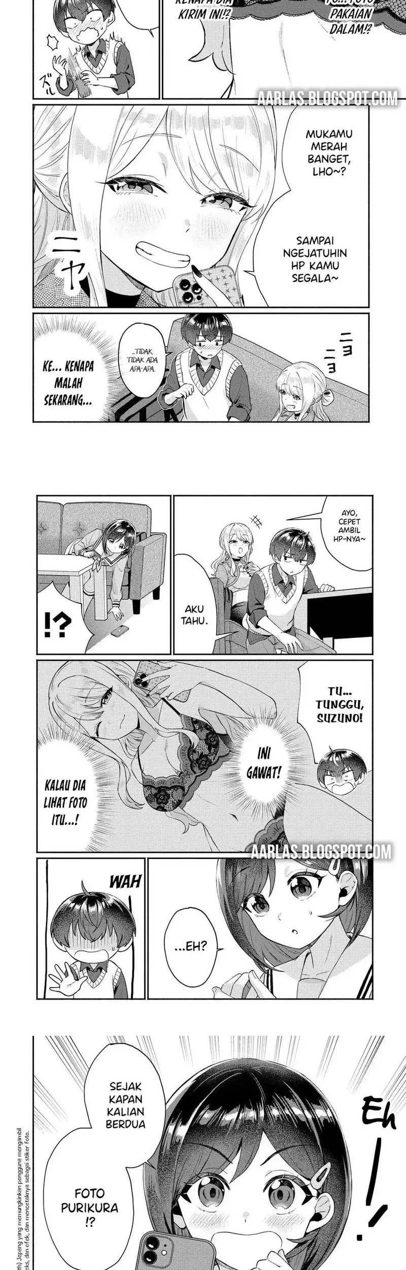 Manga Douyara Ore wa Imadoki Gal na Toshiue Osananajimi kara Gekiomo Kanjou wo Mukerareteiru Rashii Chapter 8 gambar 2