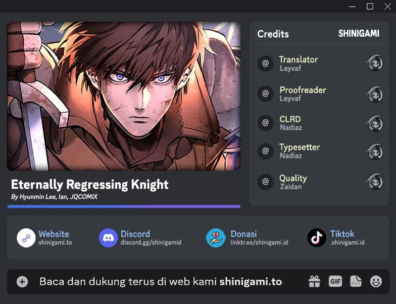 Komik Eternally Regressing Knight Chapter 99 gambar 1