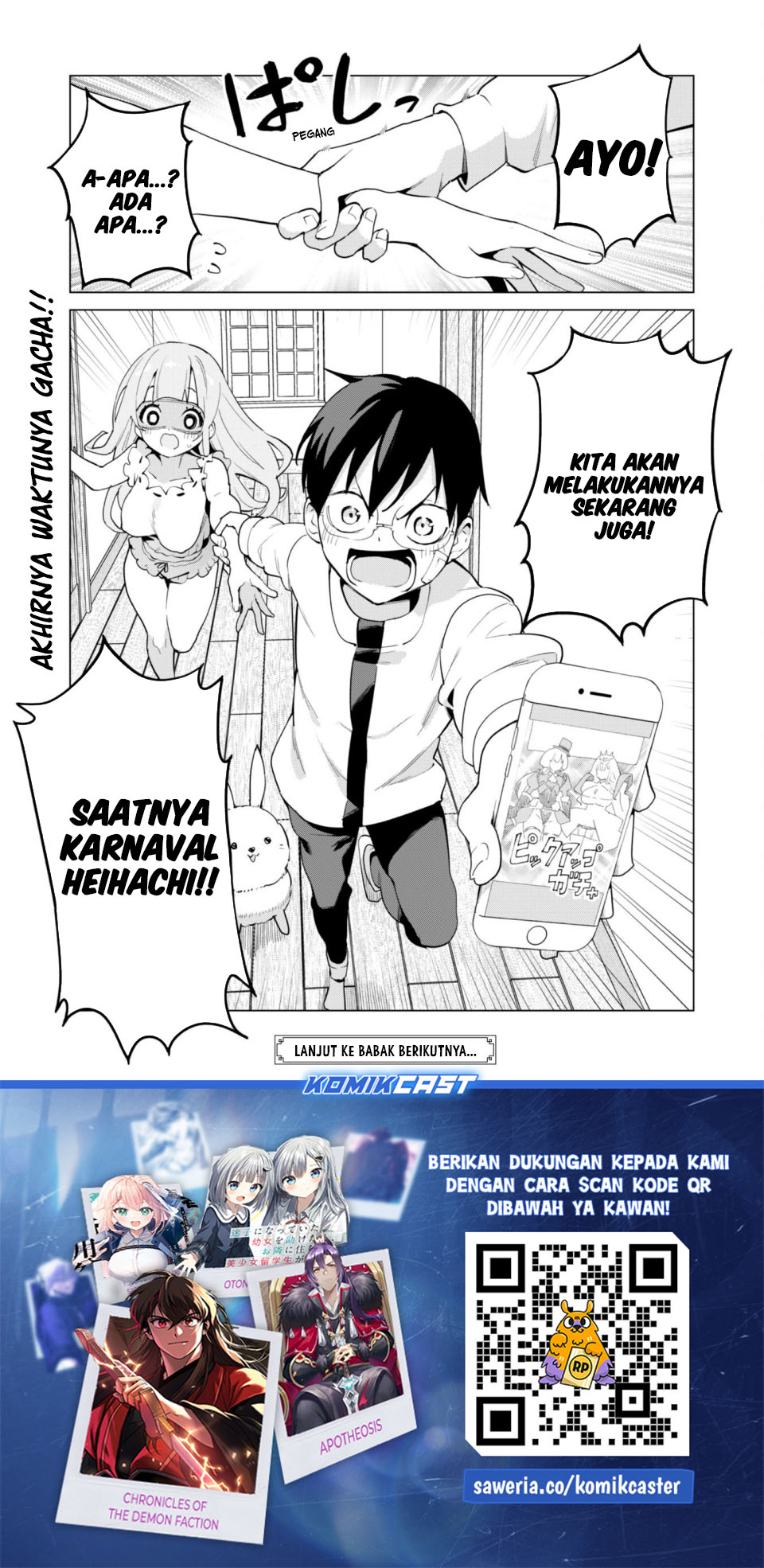 Gacha wo Mawashite Nakama wo Fuyasu Saikyou no Bishoujo Gundan wo Tsukuriagero Chapter 73 page 24