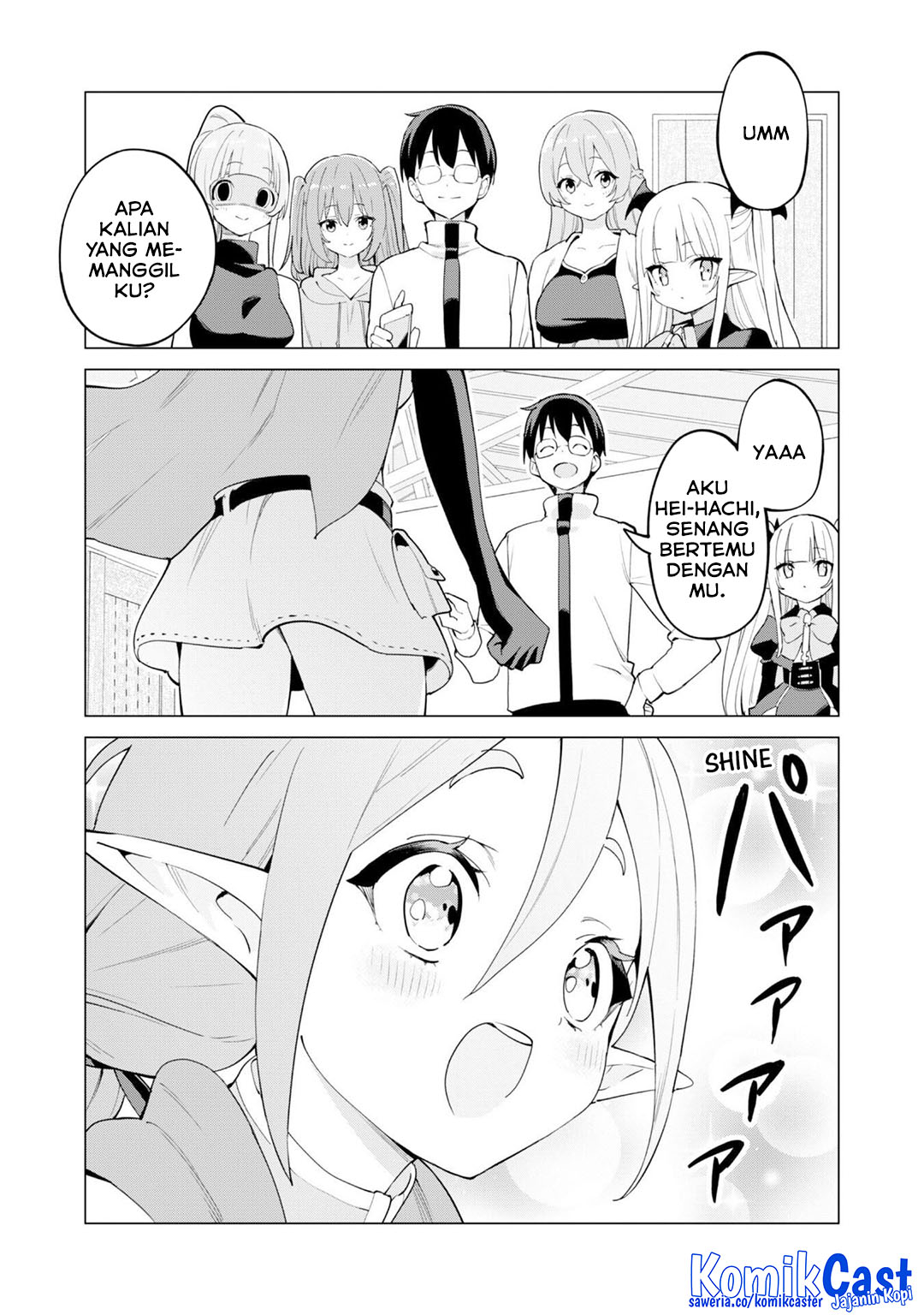 Gacha wo Mawashite Nakama wo Fuyasu Saikyou no Bishoujo Gundan wo Tsukuriagero Chapter 75 page 5