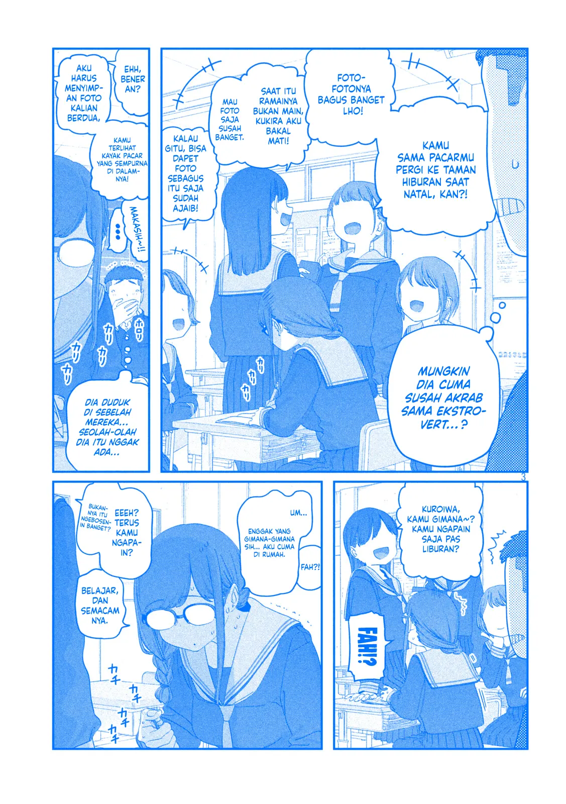 Getsuyoubi no Tawawa (Serialization) Chapter 126 page 4