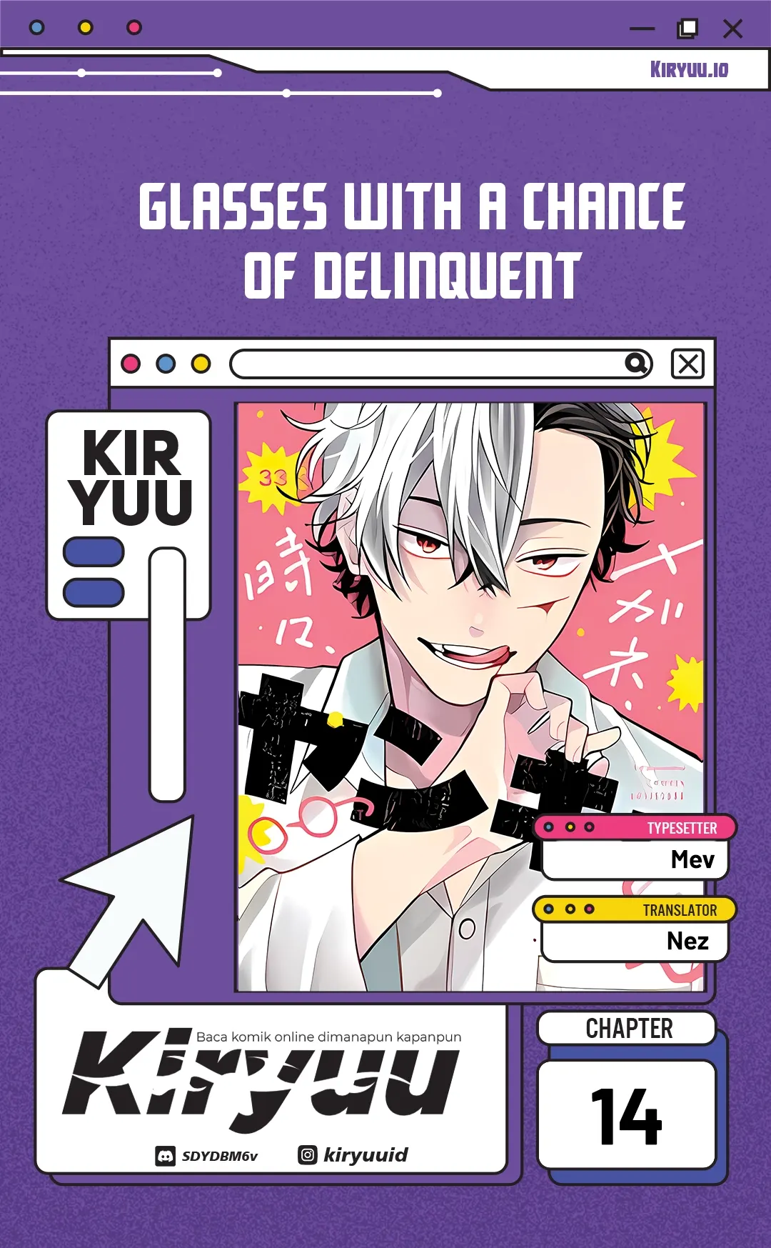 Komik Glasses with a Chance of Delinquent Chapter 14 gambar 1