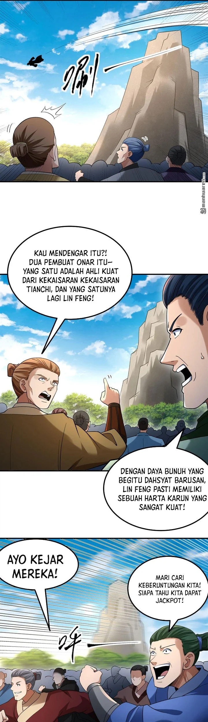 God of Martial Arts Chapter 1100 page 19