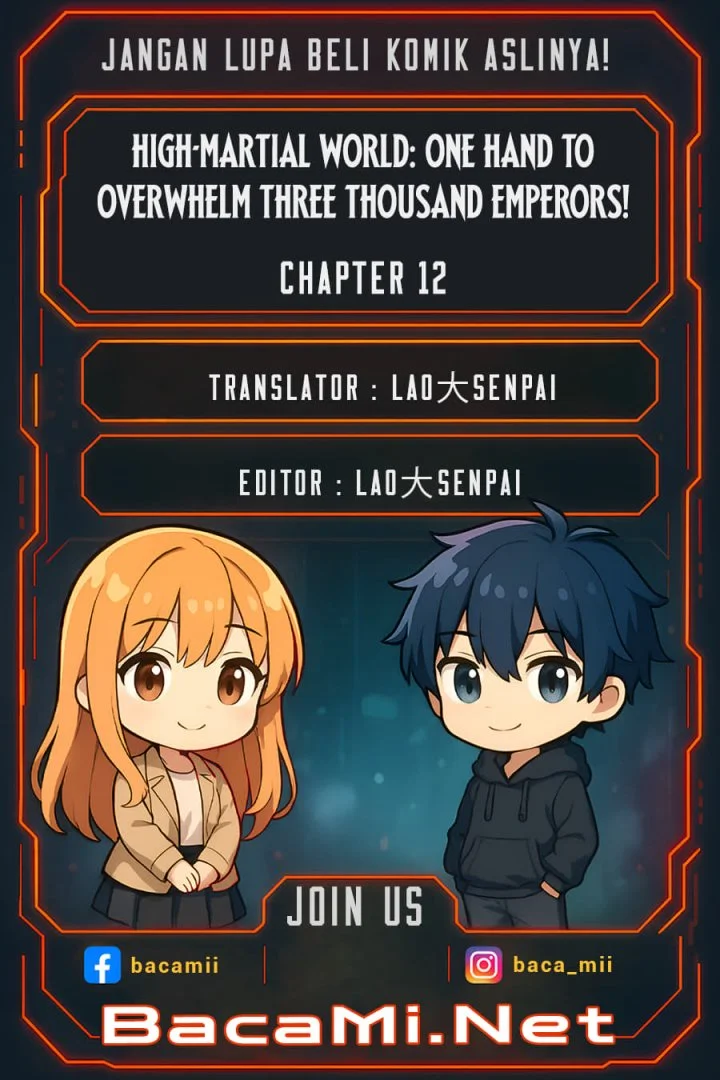 Komik High-Martial World: One Hand to Overwhelm Three Thousand Emperors! Chapter 12 gambar 1