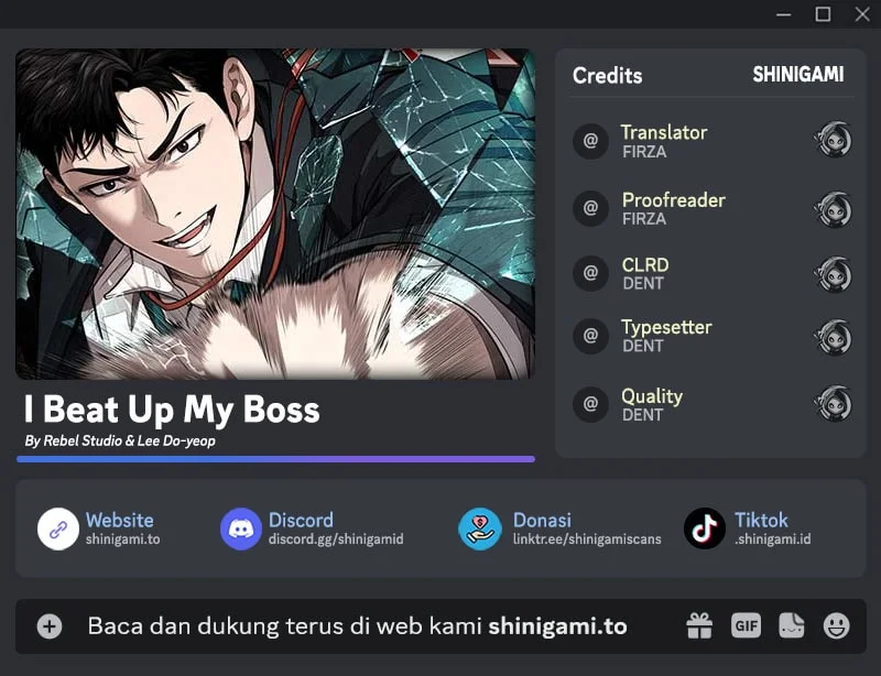 Komik I Beat Up My Boss Chapter 12 gambar 1