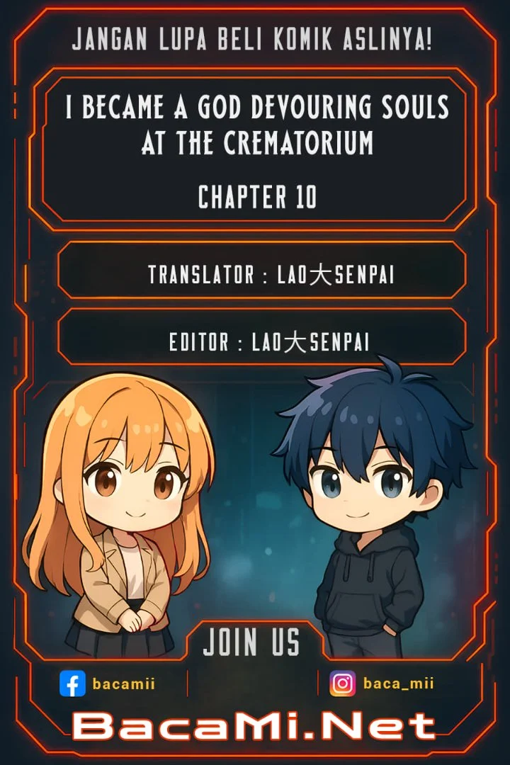 Komik I Became a God Devouring Souls at the Crematorium Chapter 10 gambar 1
