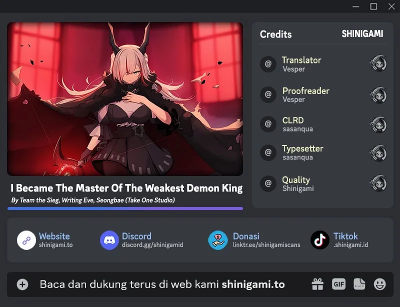 Komik I Became The Master Of The Weakest Demon King Chapter 11 gambar 1