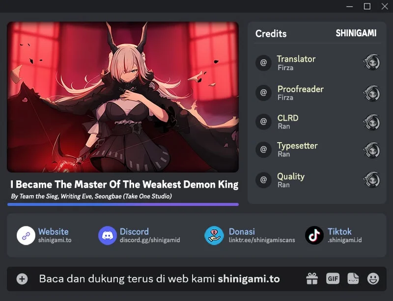 Komik I Became The Master Of The Weakest Demon King Chapter 7 gambar 1