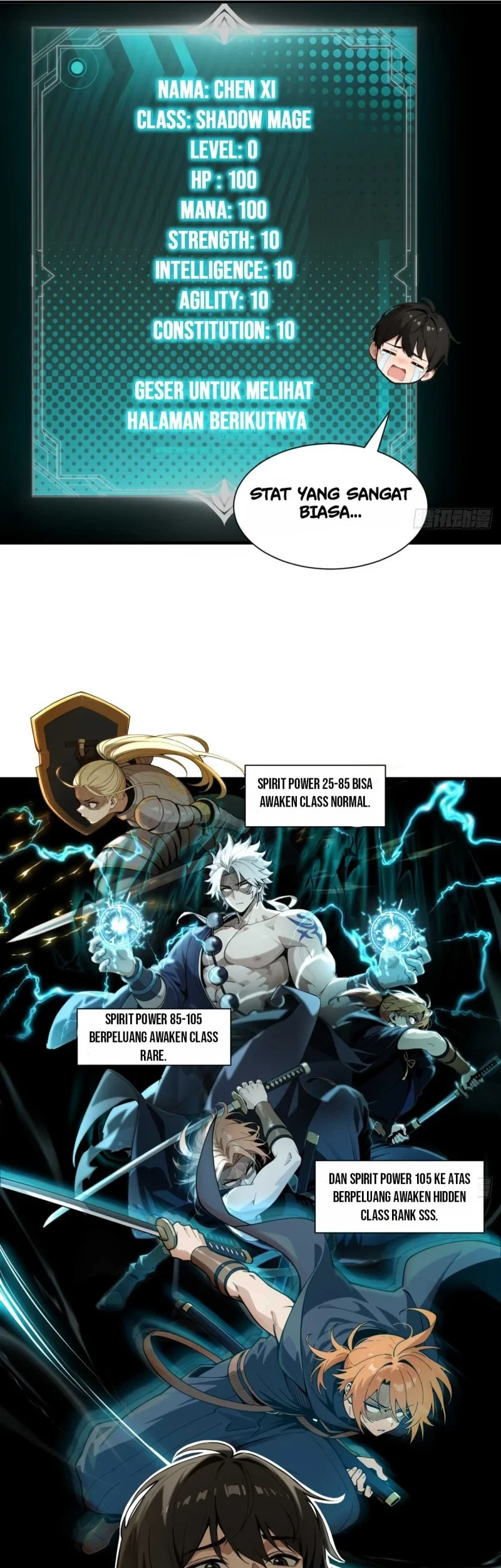 I Have Infinite Golden Traits Chapter 1 page 18