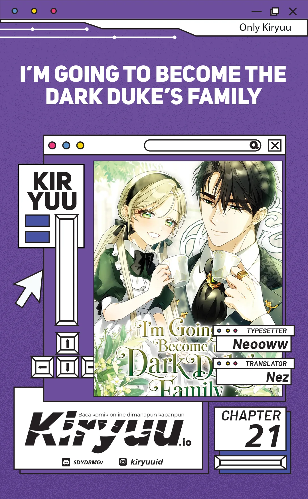 Komik I’m Going to Become the Dark Duke’s Family Chapter 21 gambar 1