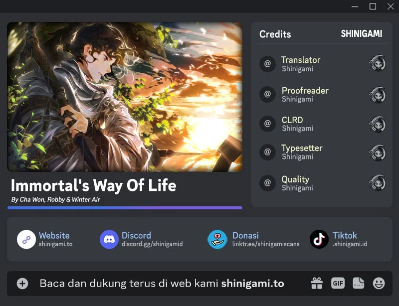 Komik Immortal's Way Of Life Chapter 12 gambar 1