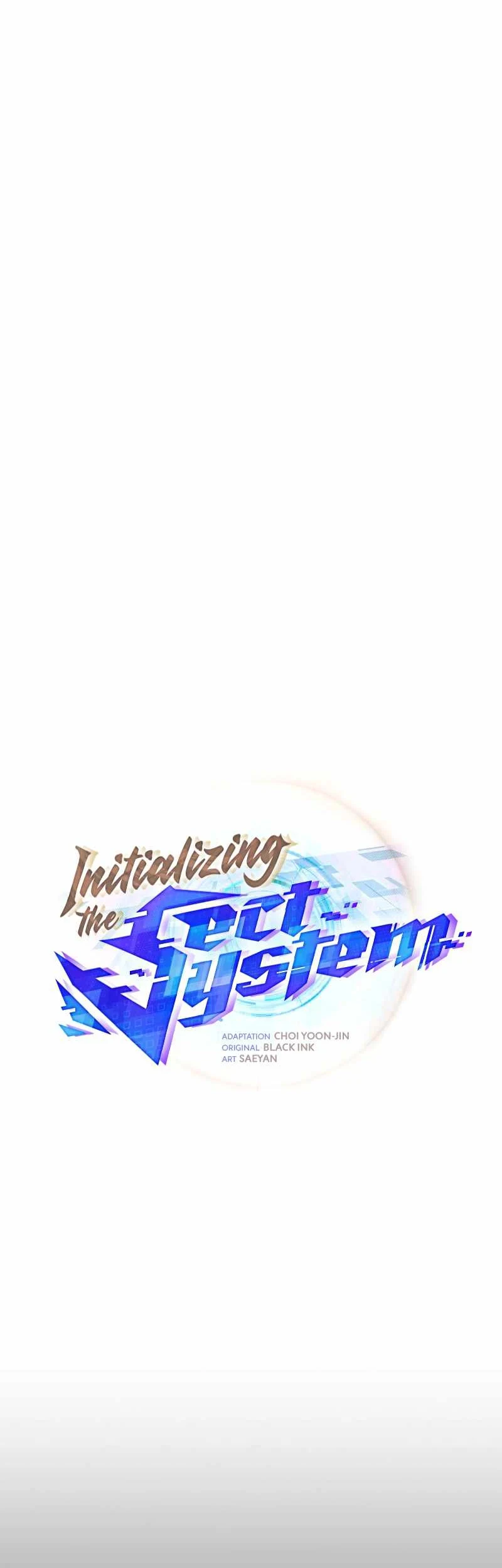 Initializing the Sect System Chapter 26 page 24