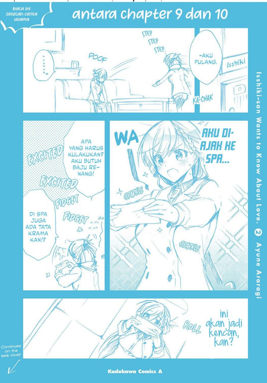 Isshiki-san wa Koi wo Shiritai Chapter 11.5 page 17