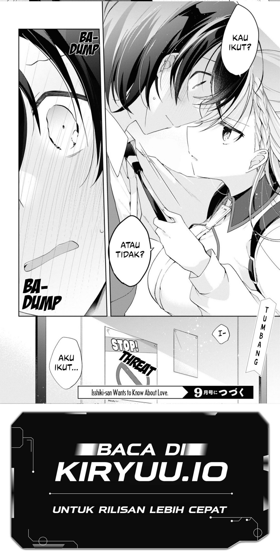 Isshiki-san wa Koi wo Shiritai Chapter 12 page 22