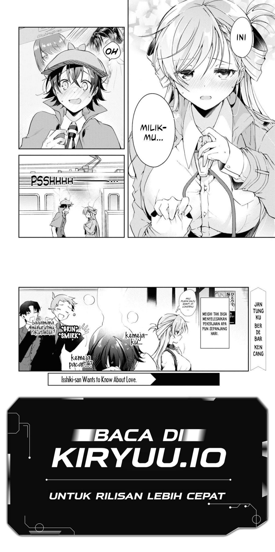 Isshiki-san wa Koi wo Shiritai Chapter 14 page 35