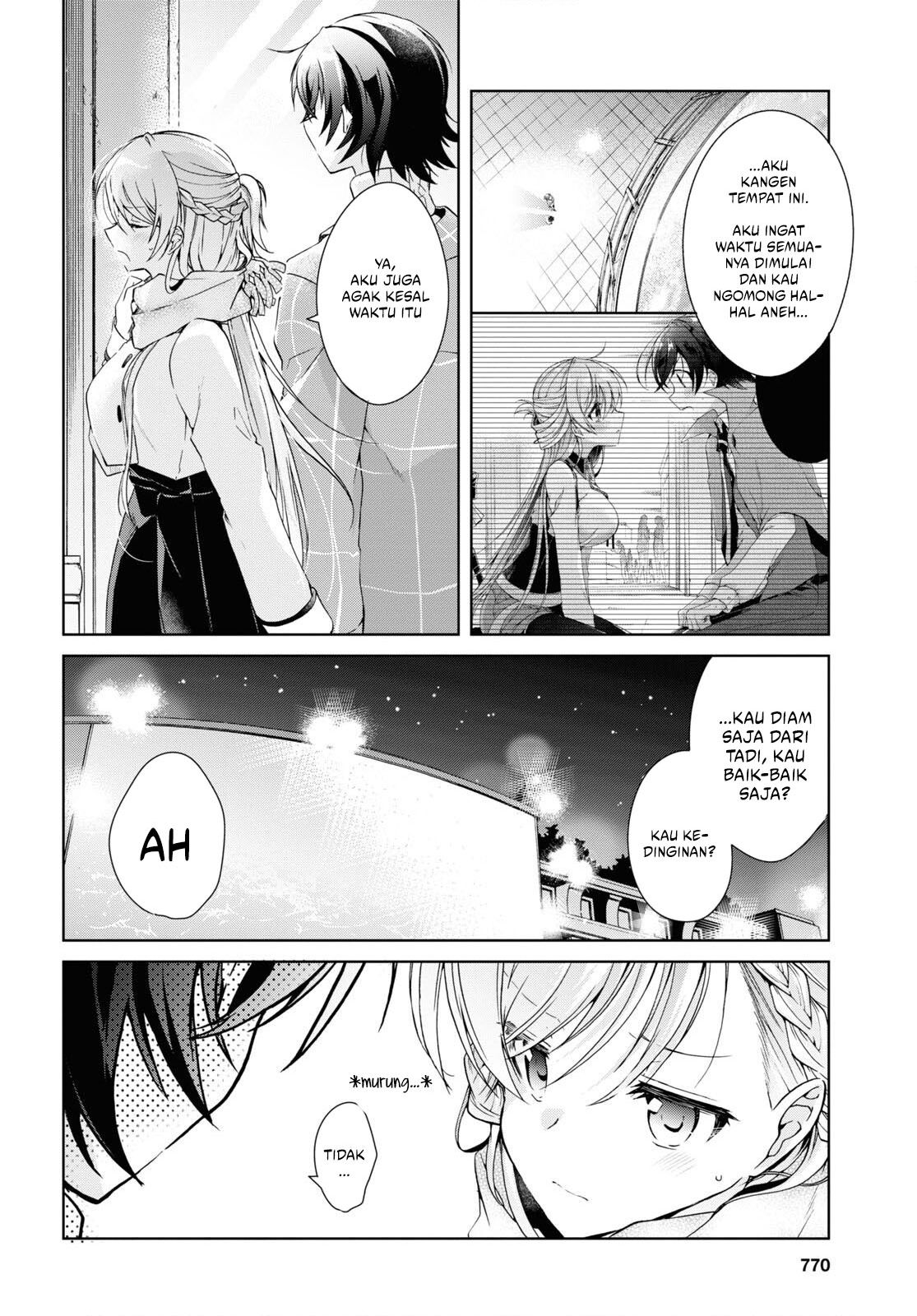 Isshiki-san wa Koi wo Shiritai Chapter 16 page 36
