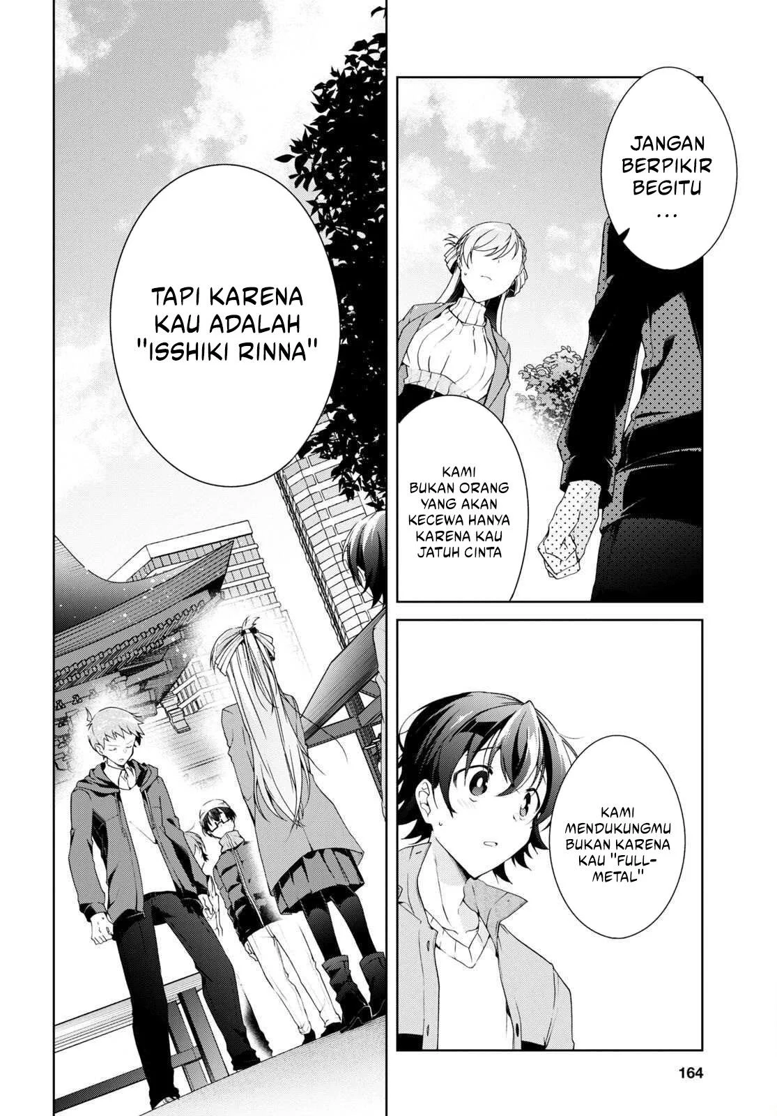 Isshiki-san wa Koi wo Shiritai Chapter 24 page 21