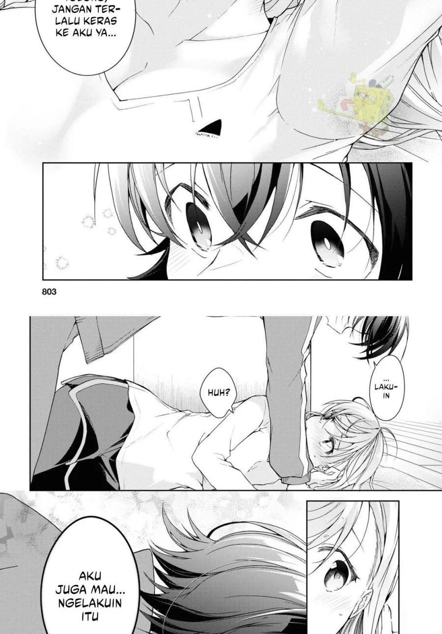 Isshiki-san wa Koi wo Shiritai Chapter 28 page 23