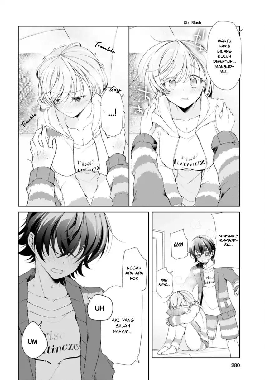 Isshiki-san wa Koi wo Shiritai Chapter 34.5 page 7