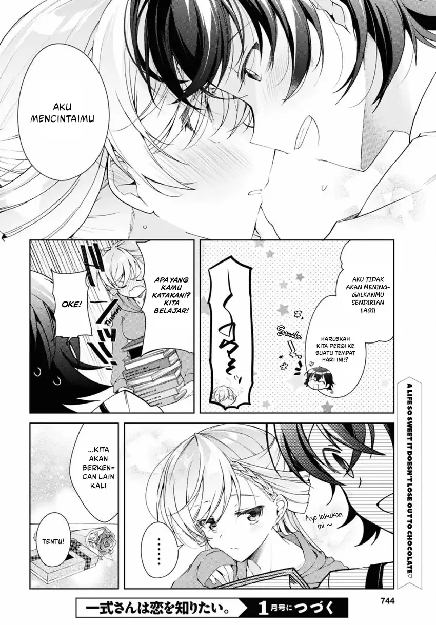 Isshiki-san wa Koi wo Shiritai Chapter 34 page 36