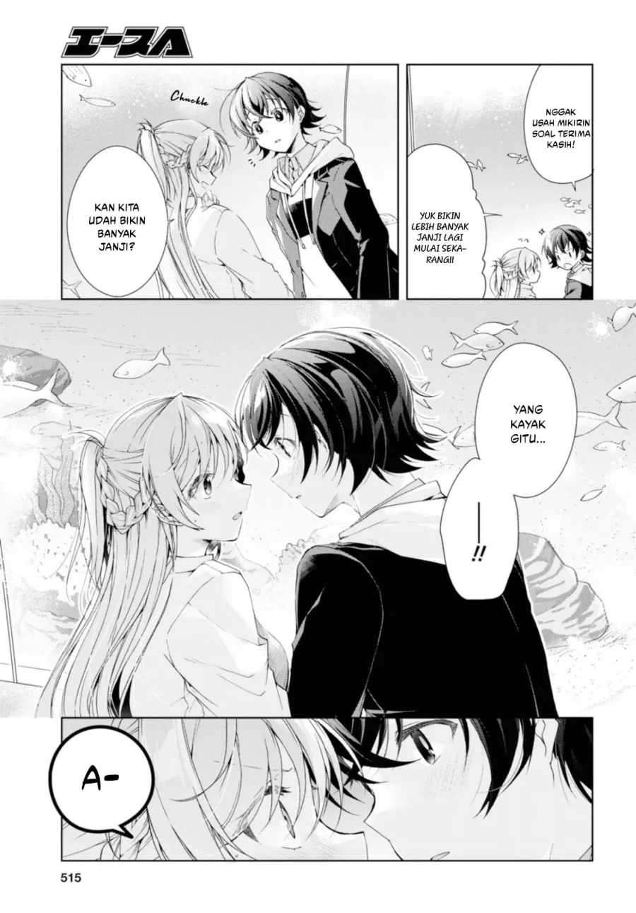 Isshiki-san wa Koi wo Shiritai Chapter 36 page 22