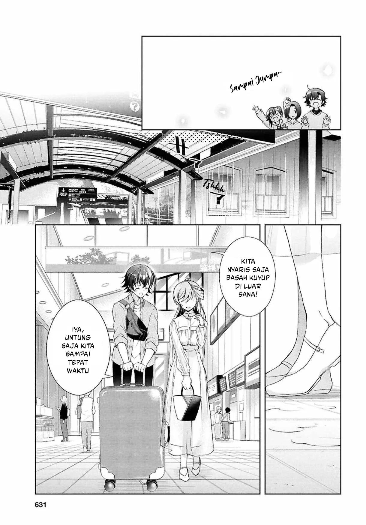 Isshiki-san wa Koi wo Shiritai Chapter 39 page 28
