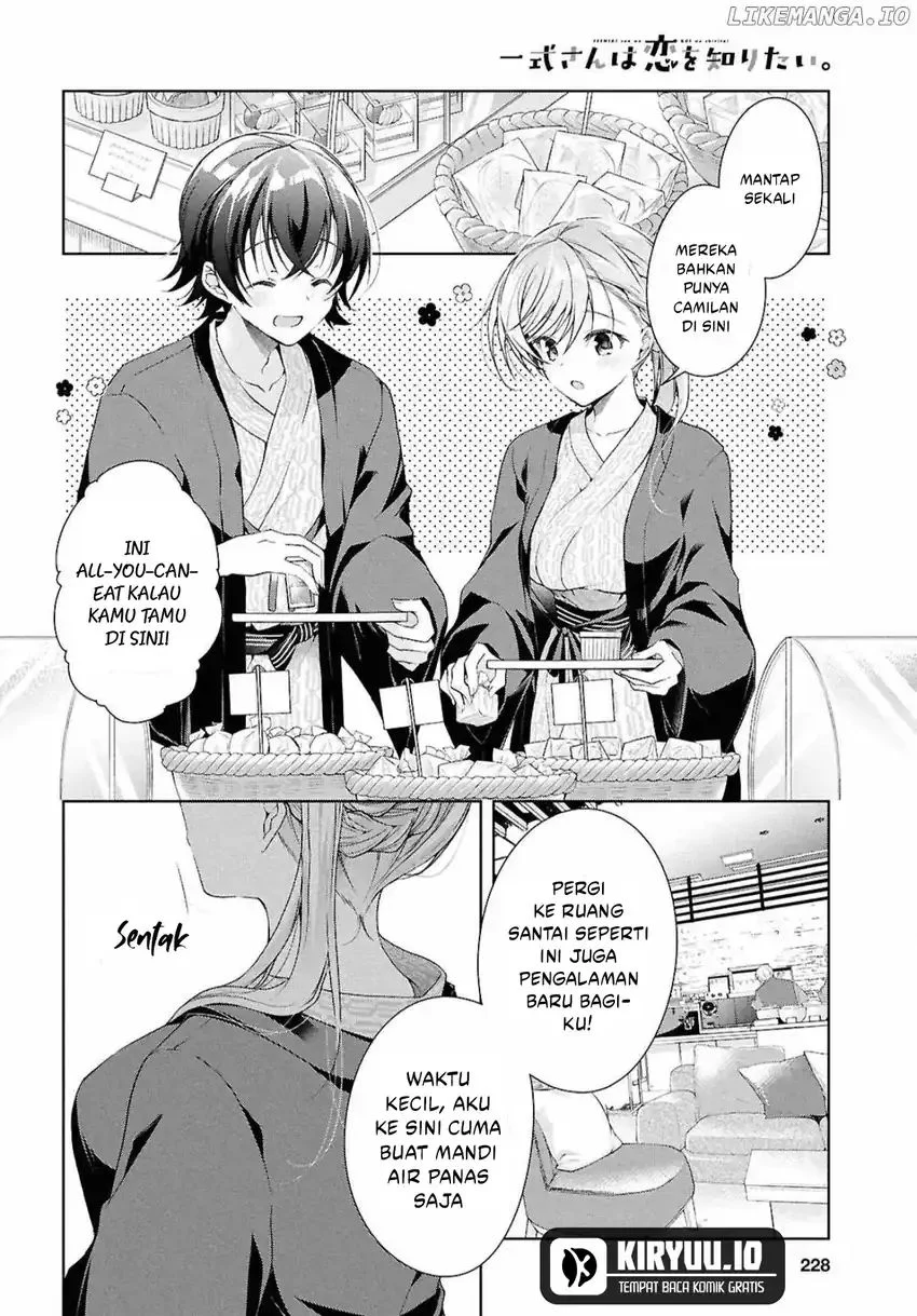 Isshiki-san wa Koi wo Shiritai Chapter 40 page 13