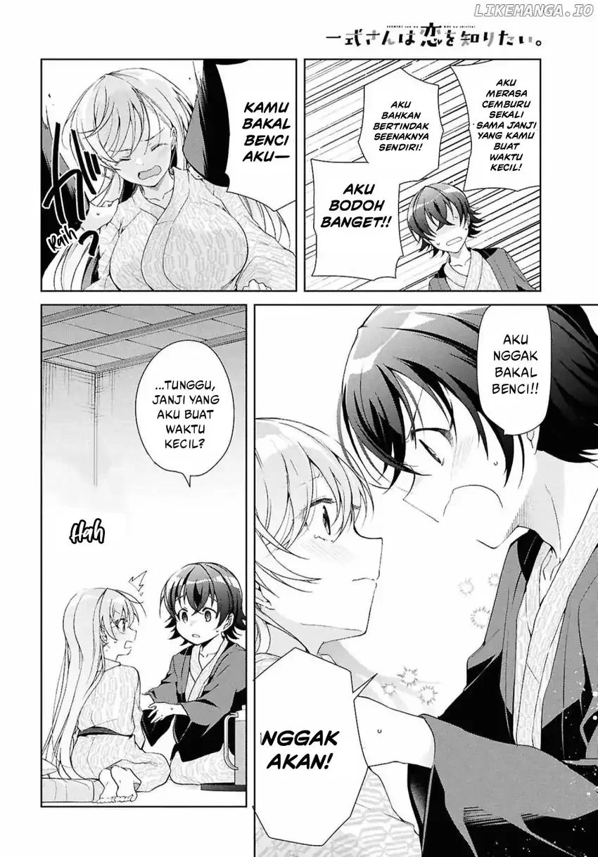 Isshiki-san wa Koi wo Shiritai Chapter 40 page 30