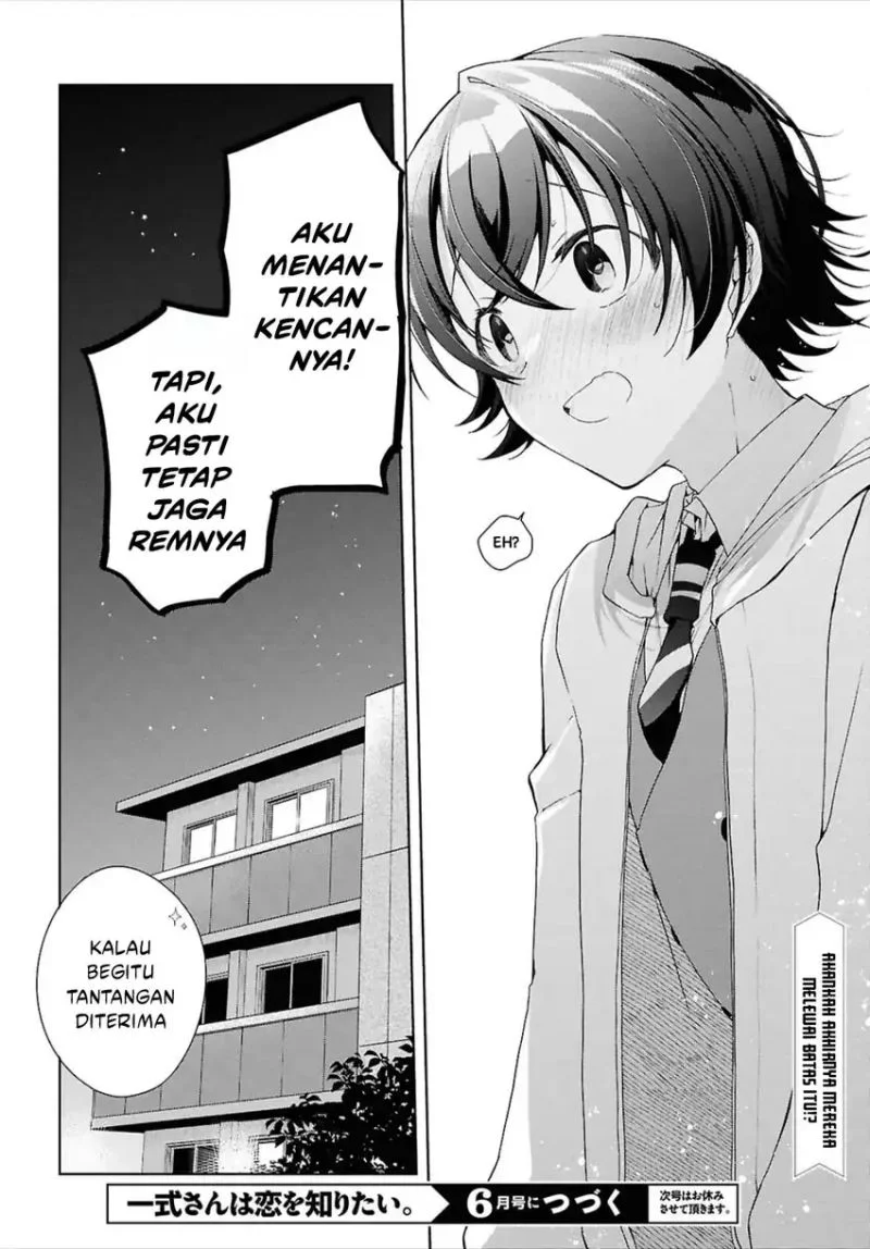 Isshiki-san wa Koi wo Shiritai Chapter 44 page 38