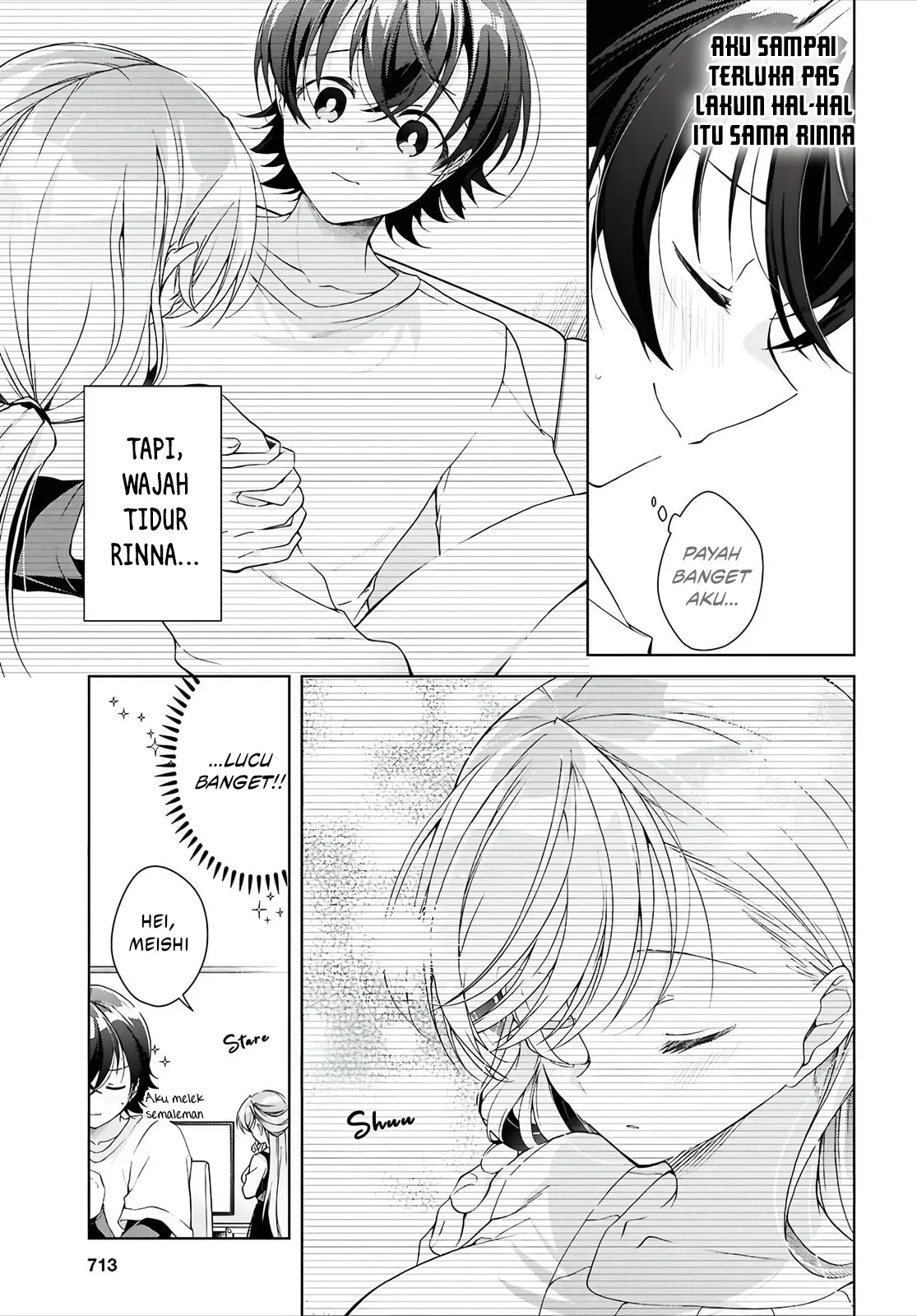 Isshiki-san wa Koi wo Shiritai Chapter 45 page 35