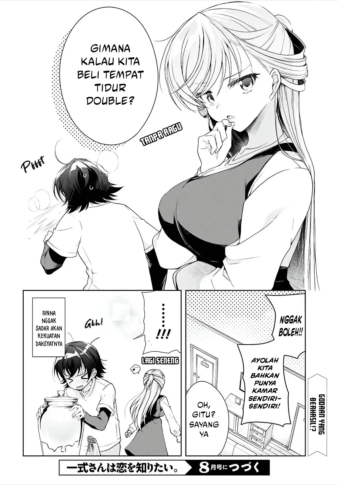 Isshiki-san wa Koi wo Shiritai Chapter 45 page 36