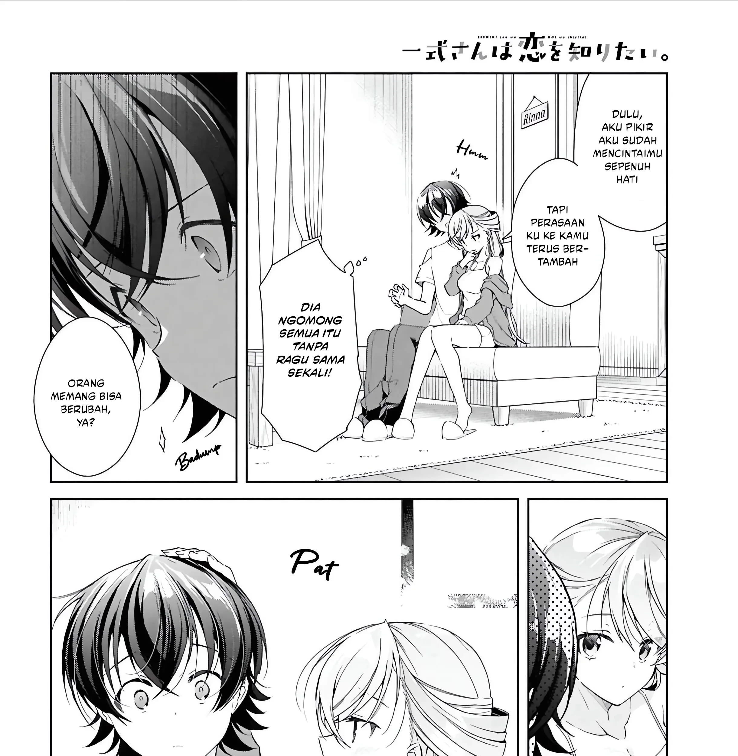 Isshiki-san wa Koi wo Shiritai Chapter 49 page 27