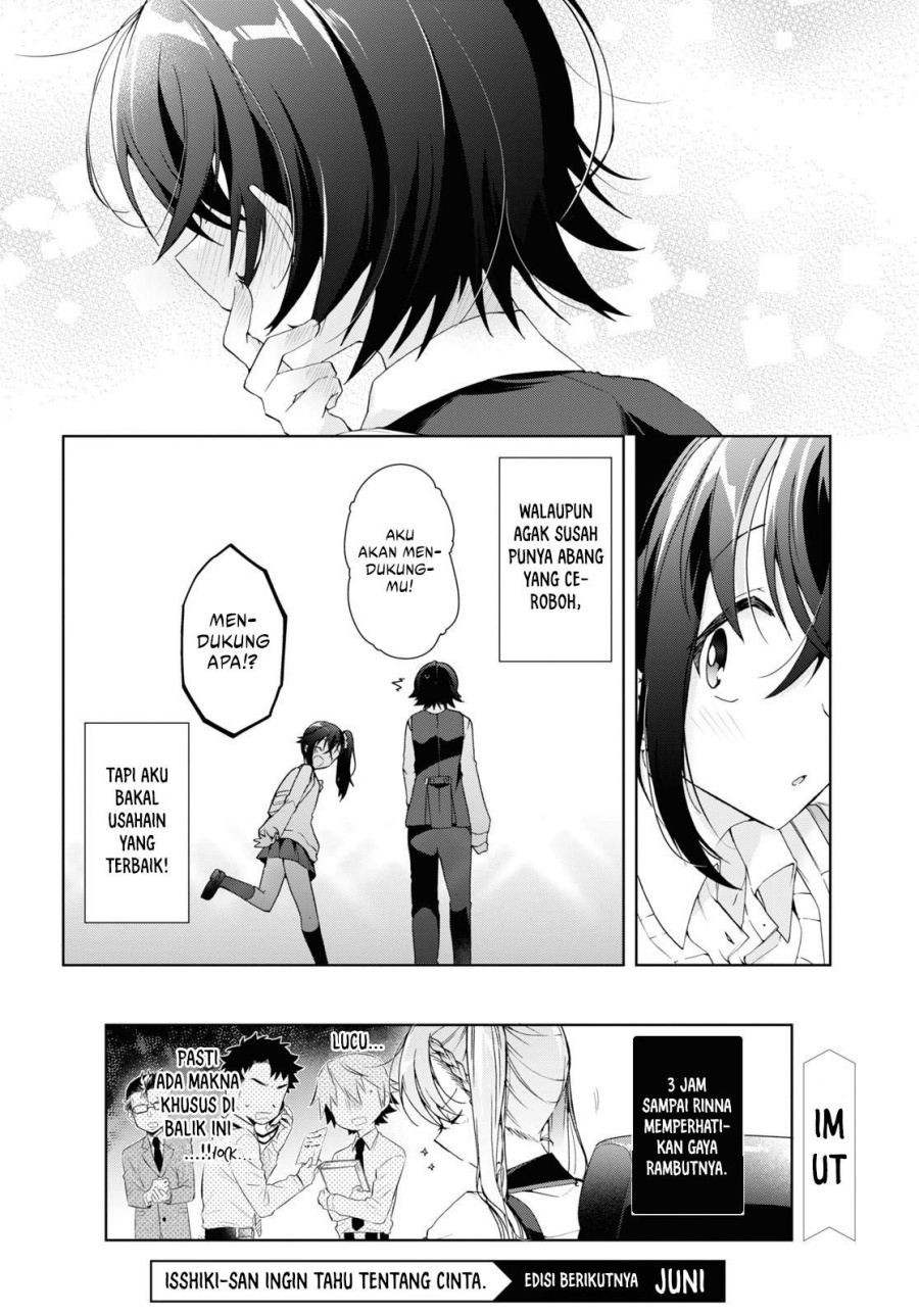 Isshiki-san wa Koi wo Shiritai Chapter 9 page 21