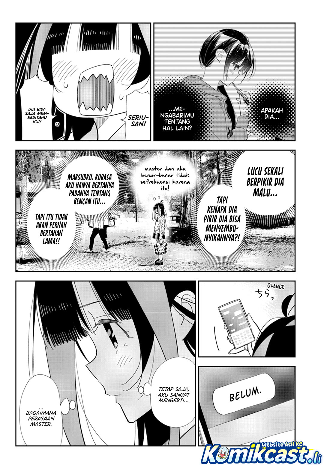 Kanojo Okarishimasu Chapter 390 Gambar 4