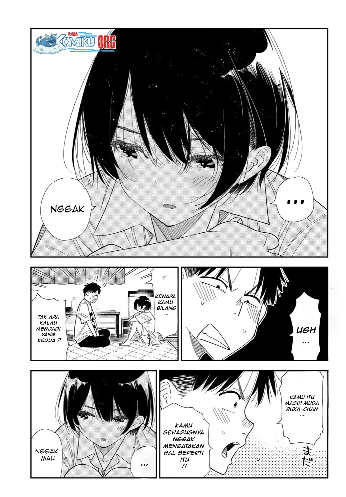 Kanojo Okarishimasu Chapter 406 Gambar 4