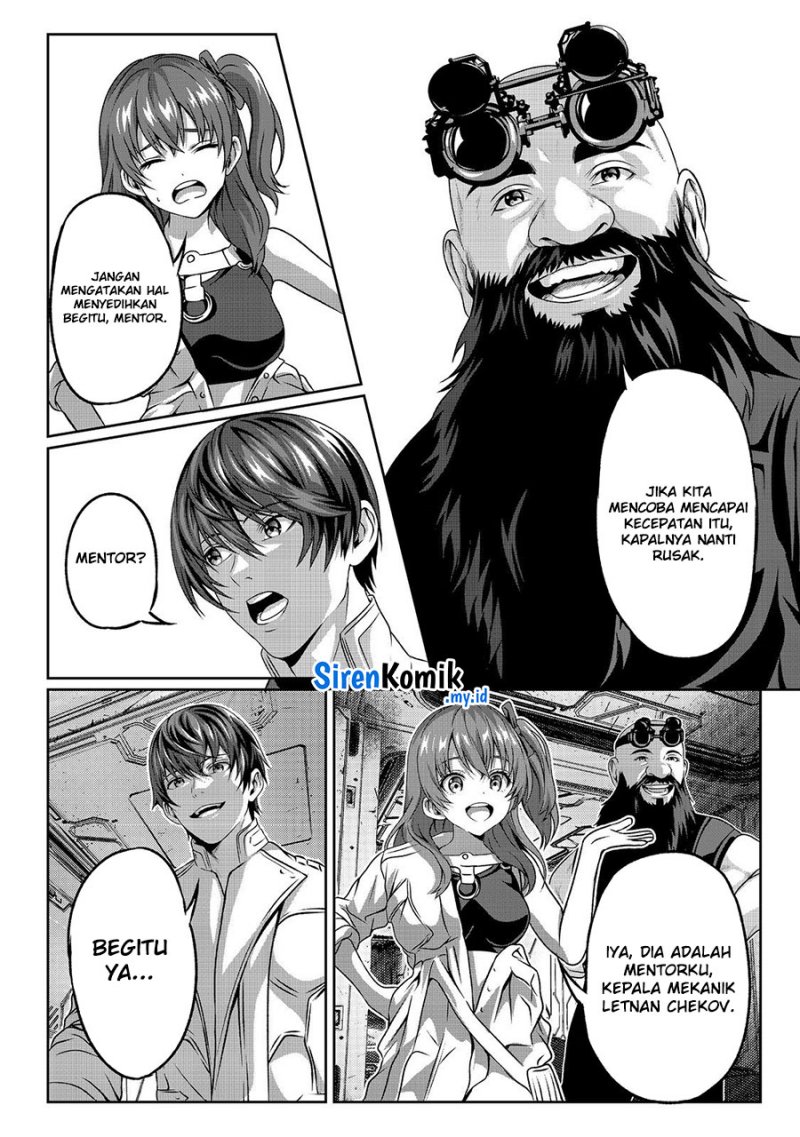 “Koko wa Makasete Sakini Ike!” wo shitai Shinitagari no Nozomanu Uchuu Gekokujou Chapter 3 page 17